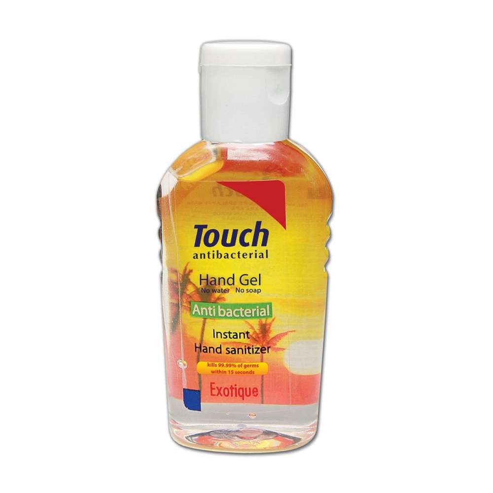 Gel antibacterian pentru maini Touch Exotique, 59 ml