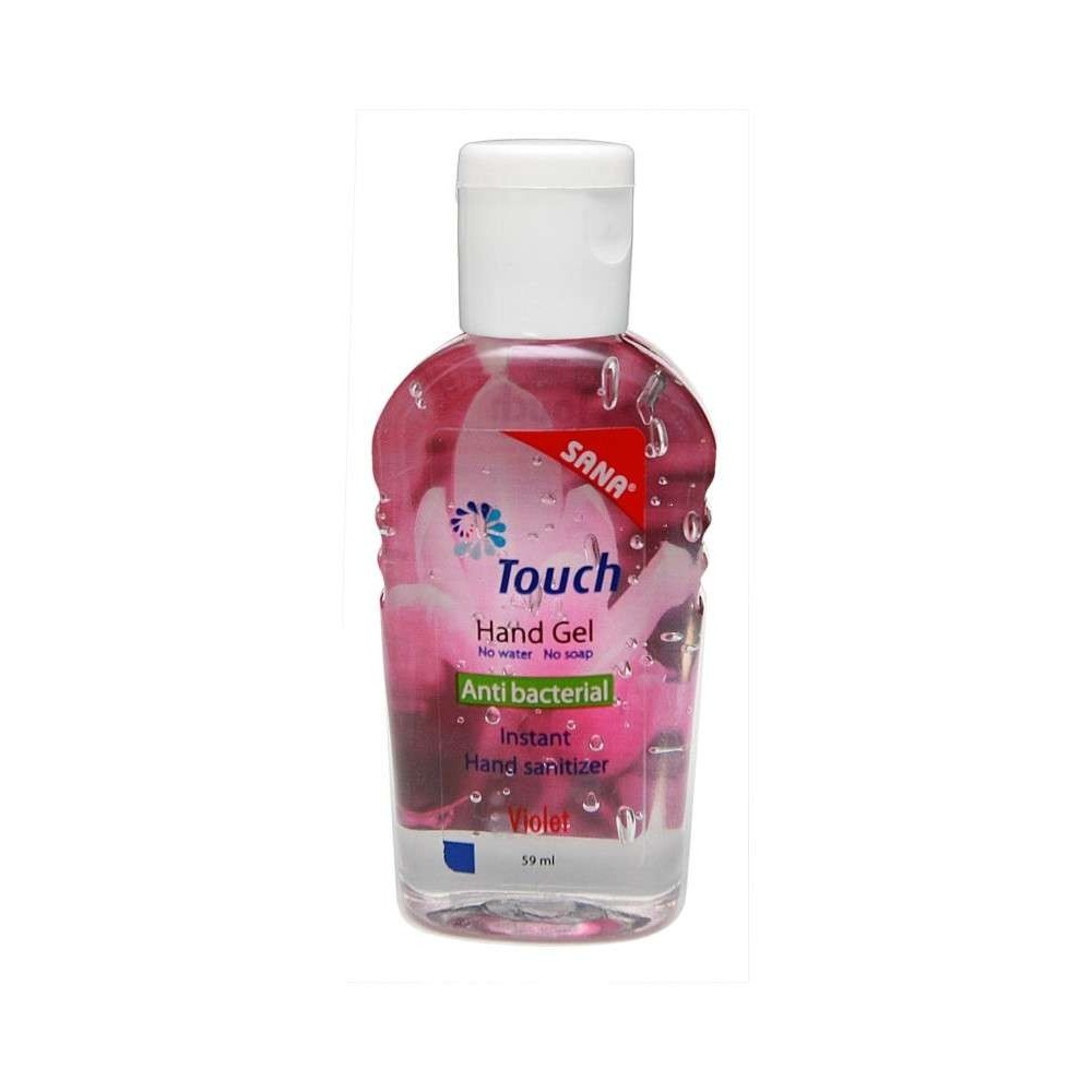 Gel antibacterian pentru maini Touch Violet, 59 ml