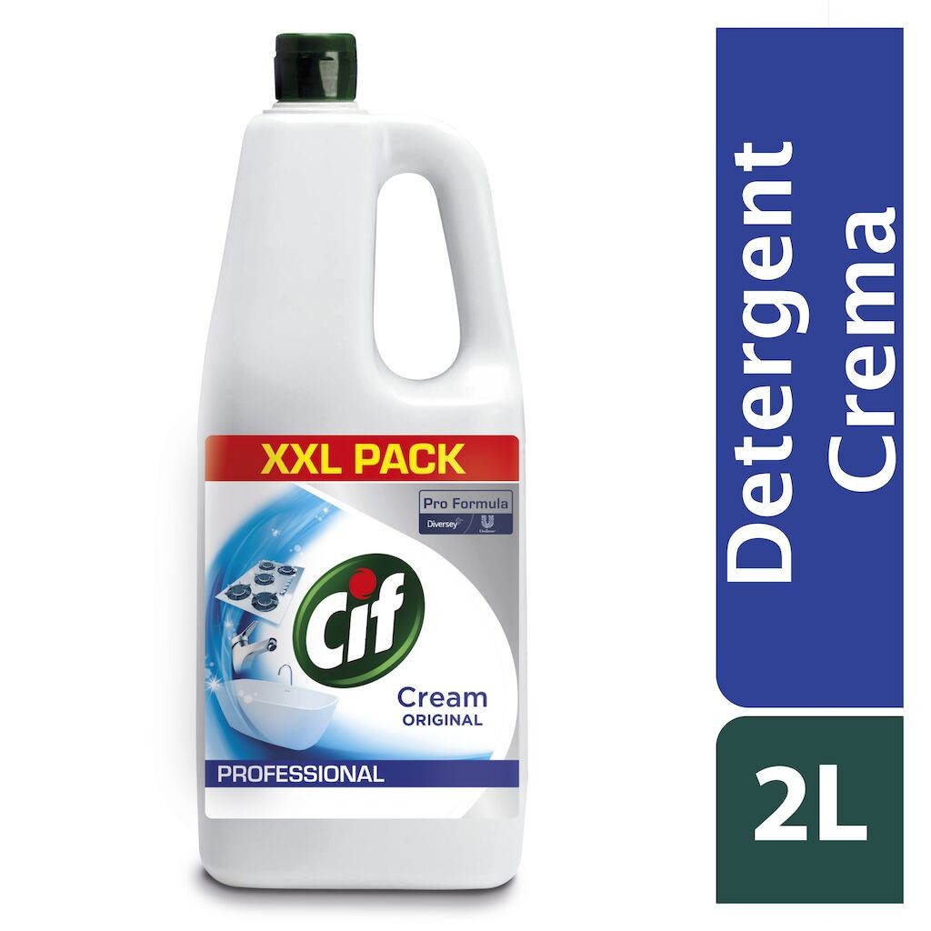 Pachet CIF Professional Cream – Crema de Curatare Non-Abraziva, 6×2 L