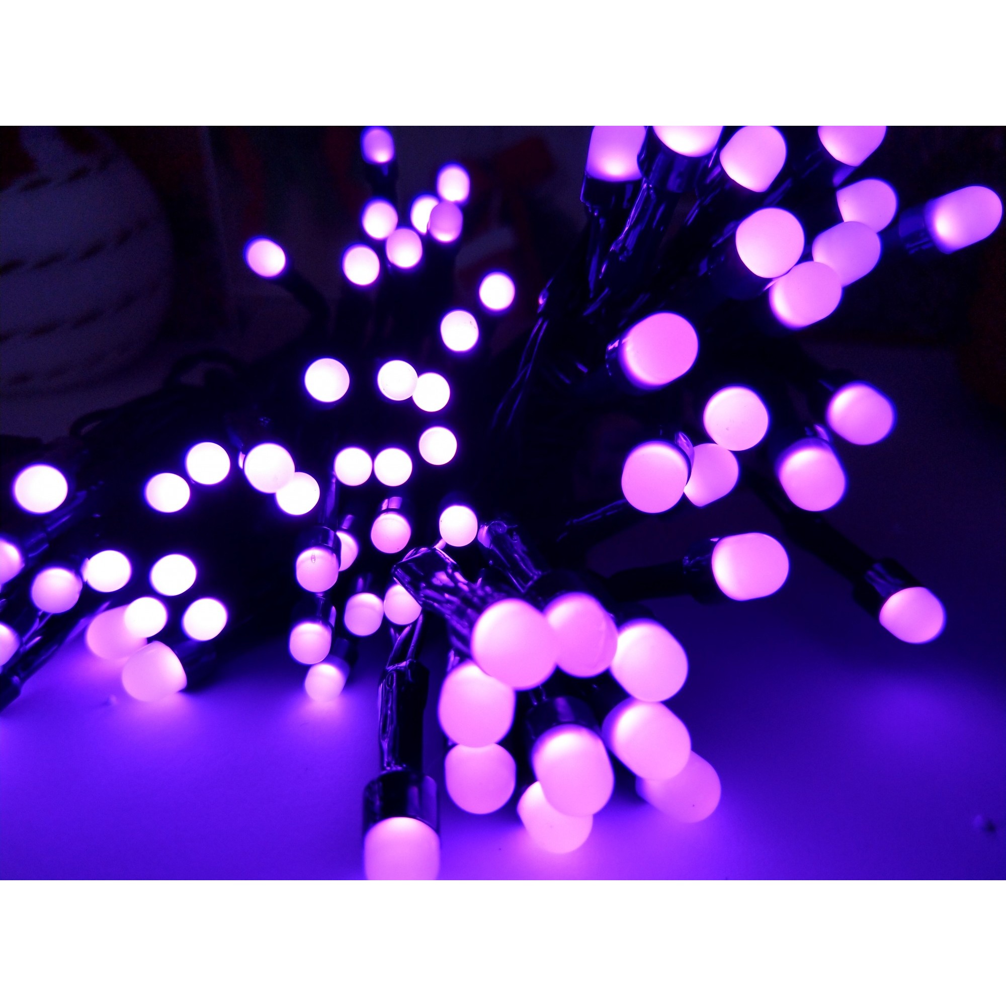 Instalatie de Craciun, Flippy®, Tip Sir cu Baterii, 3 m, 30 LED -uri, Mov