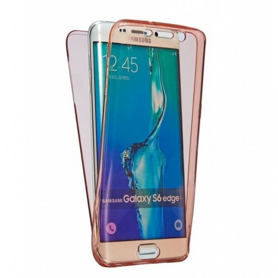 Husa de protectie Flippy® pentru Samsung A3 2016 Full Tpu 360 Roz Auriu