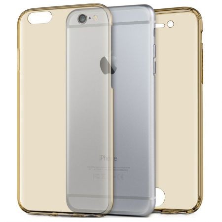 Husa de protectie Flippy® pentru Apple iPhone 7 Plus Full Tpu 360 Auriu