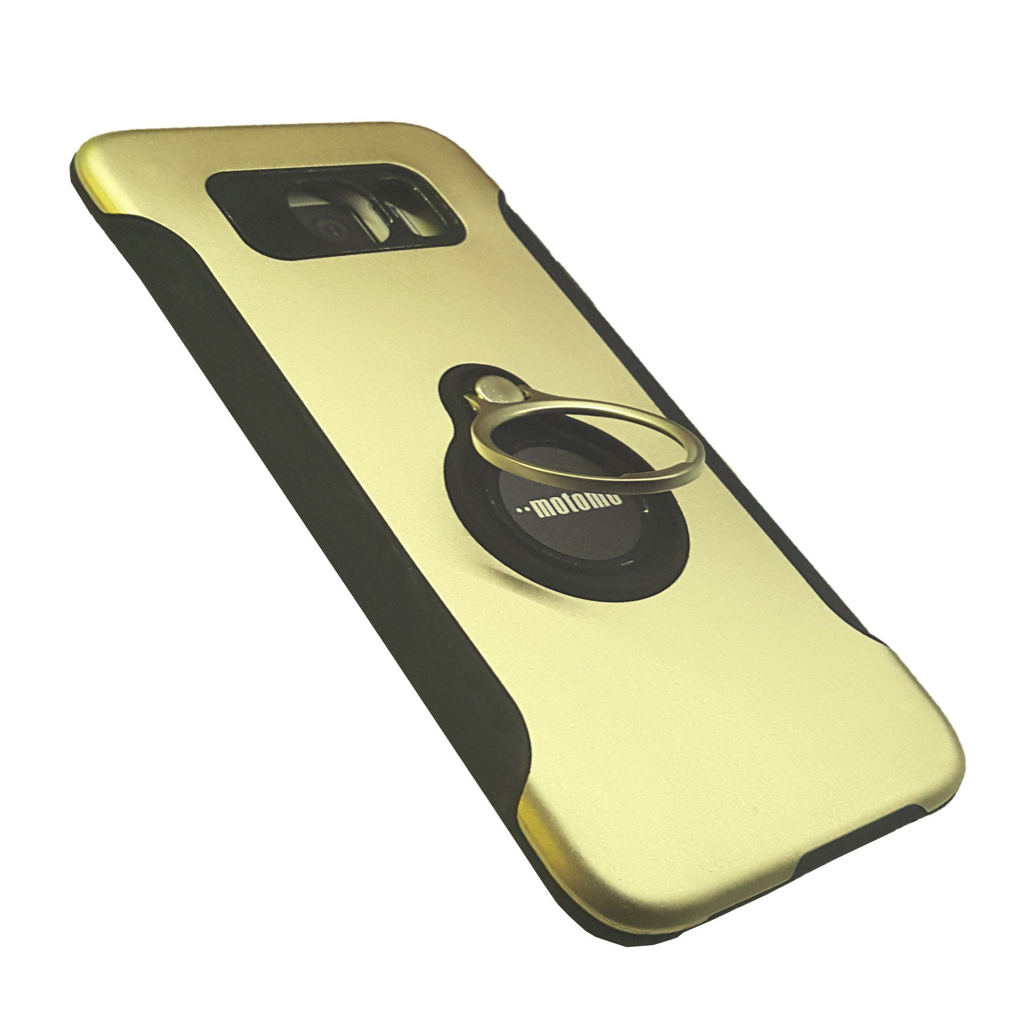 Husa Samsung Galaxy S7 Edge Motomo Ring Auriu