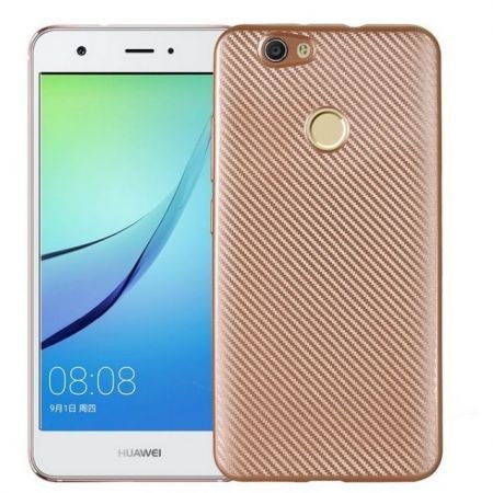 Husa Xiaomi Redmi 4X i-Zore Carbon Fiber Auriu