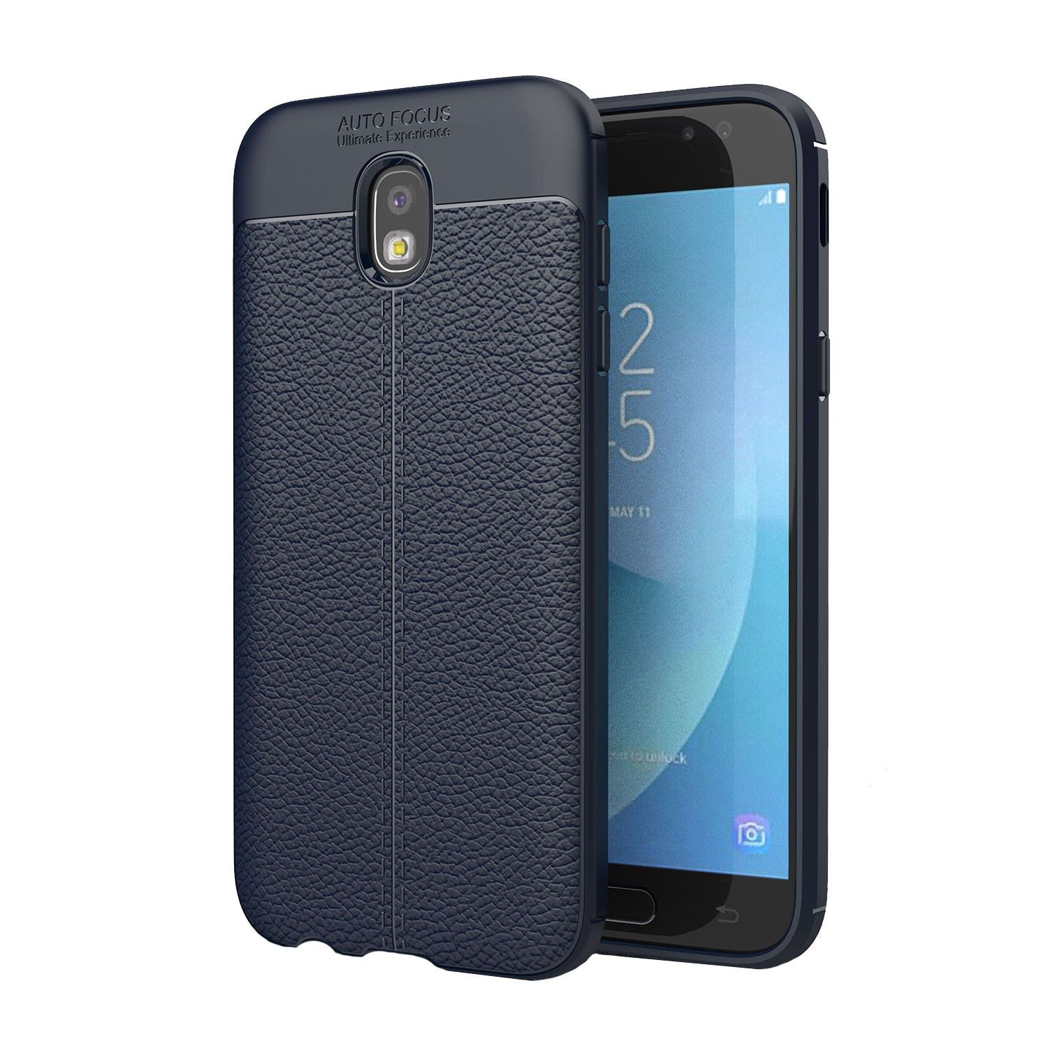 Husa Samsung Galaxy J5 2017 Auto Focus TPU moale Albastru