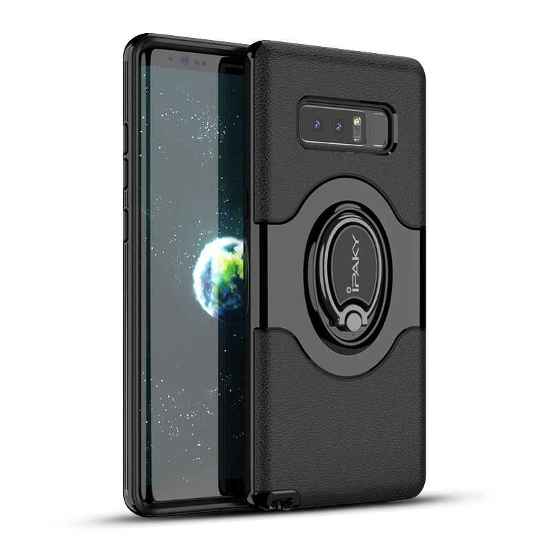 Husa Samsung Galaxy Note 8 Ipaky Ring Negru