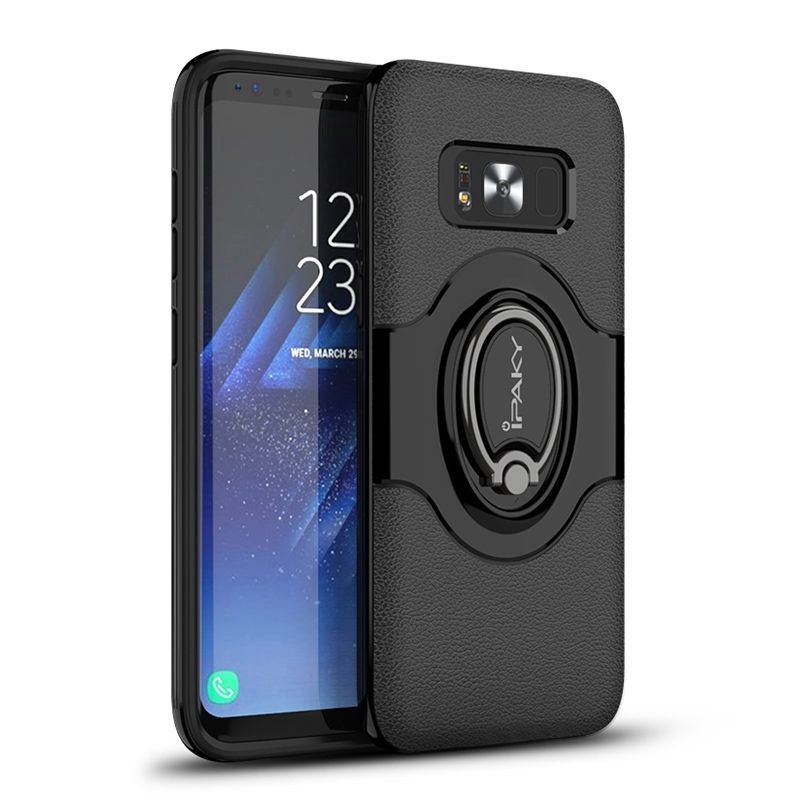 Husa Samsung Galaxy S8 Ipaky Ring Negru