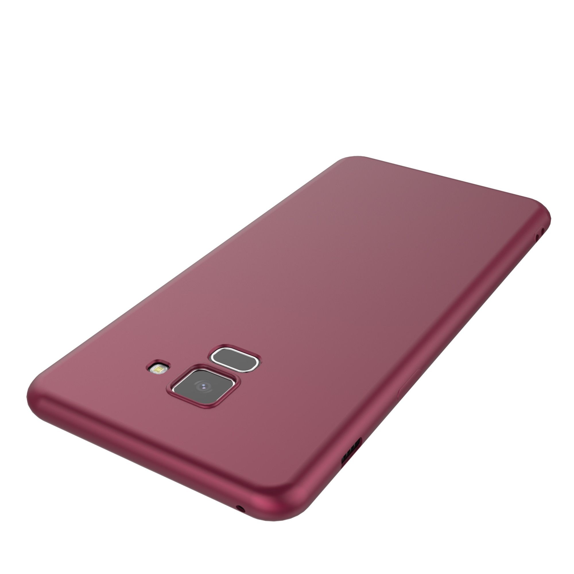 Husa Samsung Galaxy A8 2018 Luxury Case Burgundy