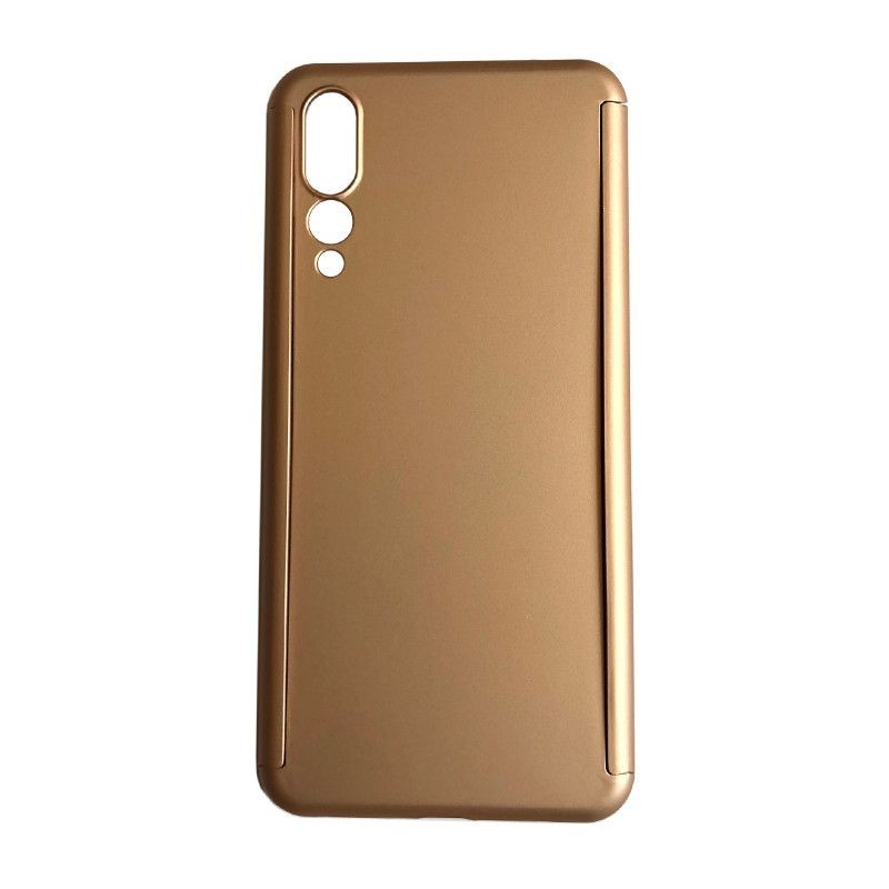 Husa Huawei P20 Pro Full Cover 360 Auriu + Folie de protectie