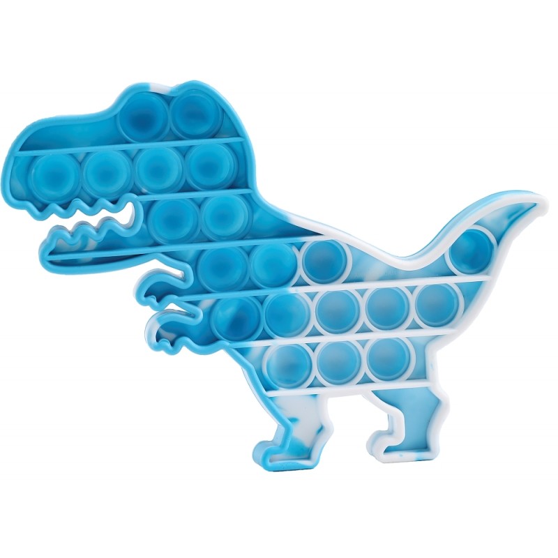 Jucarie Pop it Now & Flip it, Push Bubble Dinozaur Multicolor Model 3