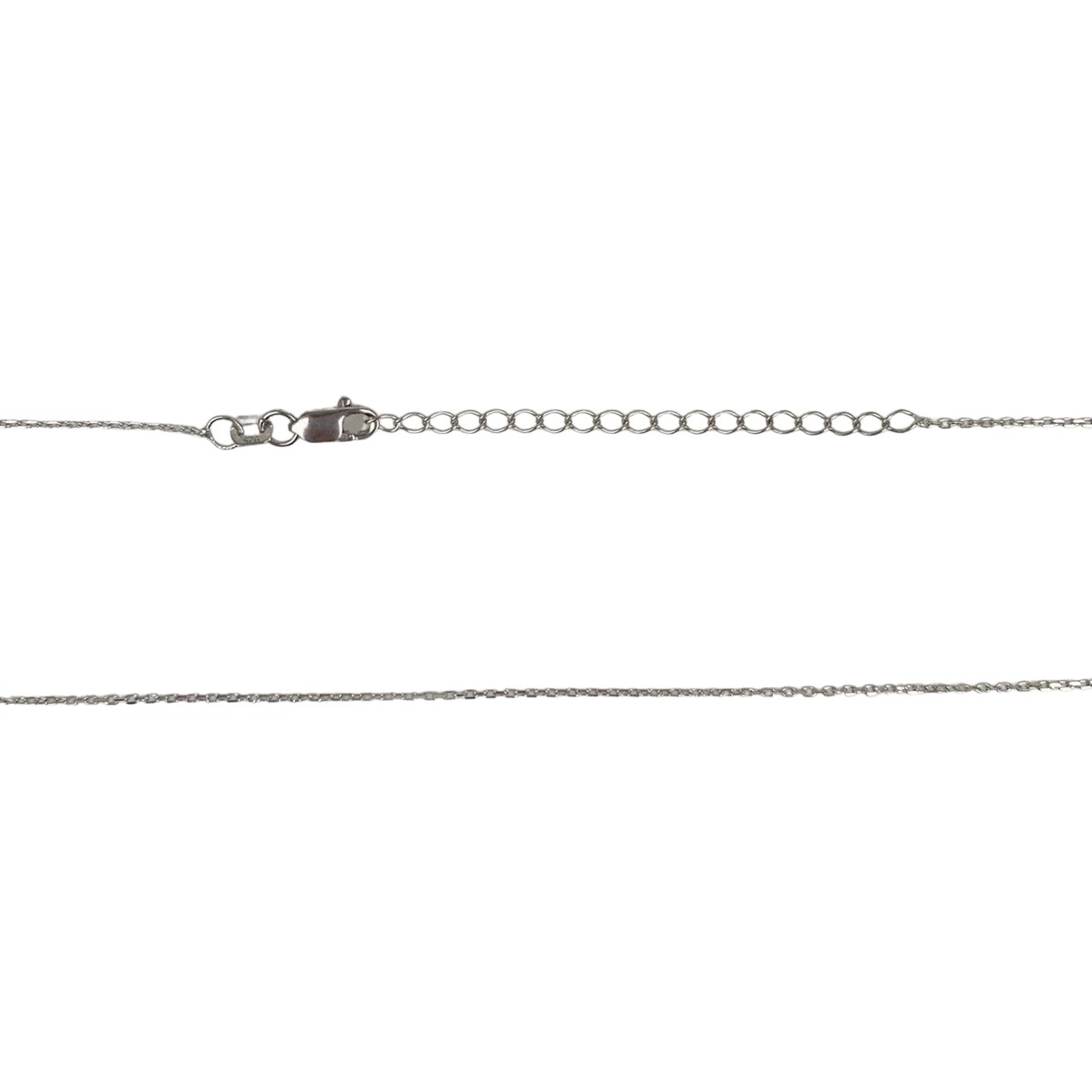 Colier din Argint 925, Cerc cu Fulgi cu Zirconii Roz 40 + 5 cm