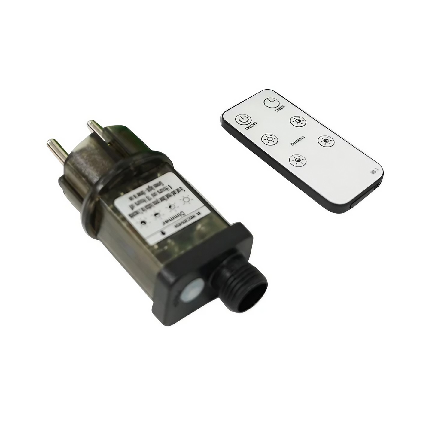 Transformator cu Telecomanda Inclusa, Flippy, Flash, pentru Instalatii Luminioase LED, Suporta pana la 1200 LED-uri, 31 v, Negru