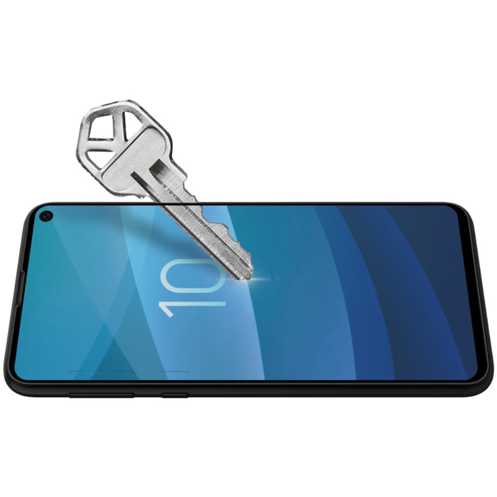 Folie Sticla Flippy® compatibila cu Samsung Galaxy S10 E, 111D, Negru