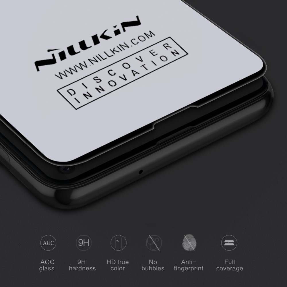 Folie Sticla Flippy® compatibila cu Samsung Galaxy S10 E, 111D, Negru
