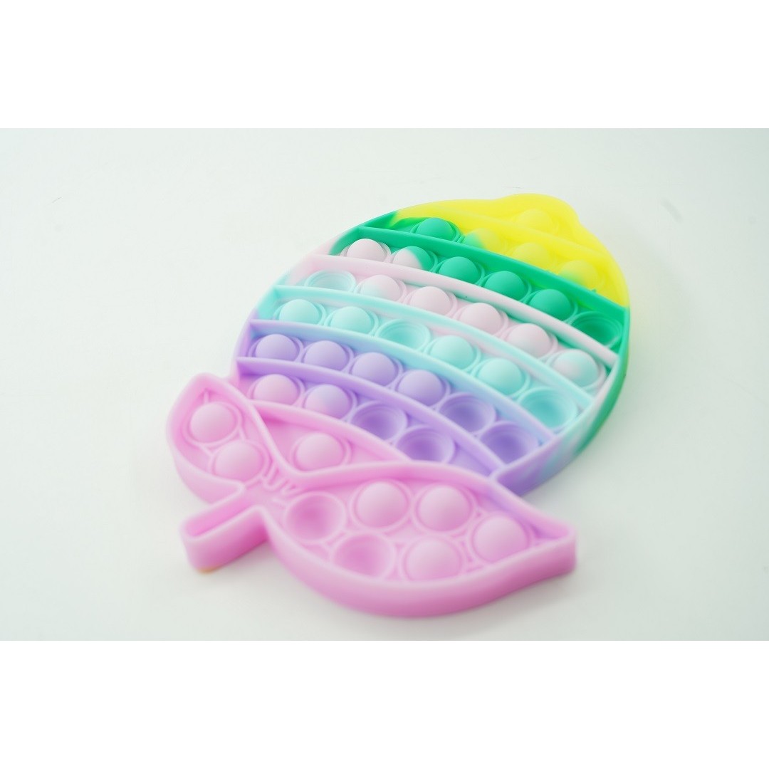 Jucarie antistres din silicon, Pop it Now and Flip It, Lamaie, Multicolor