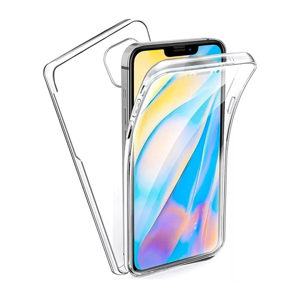Husa de protectie Flippy compatibila cu Xiaomi Redmi Note 10 Full Tpu 360 Transparent