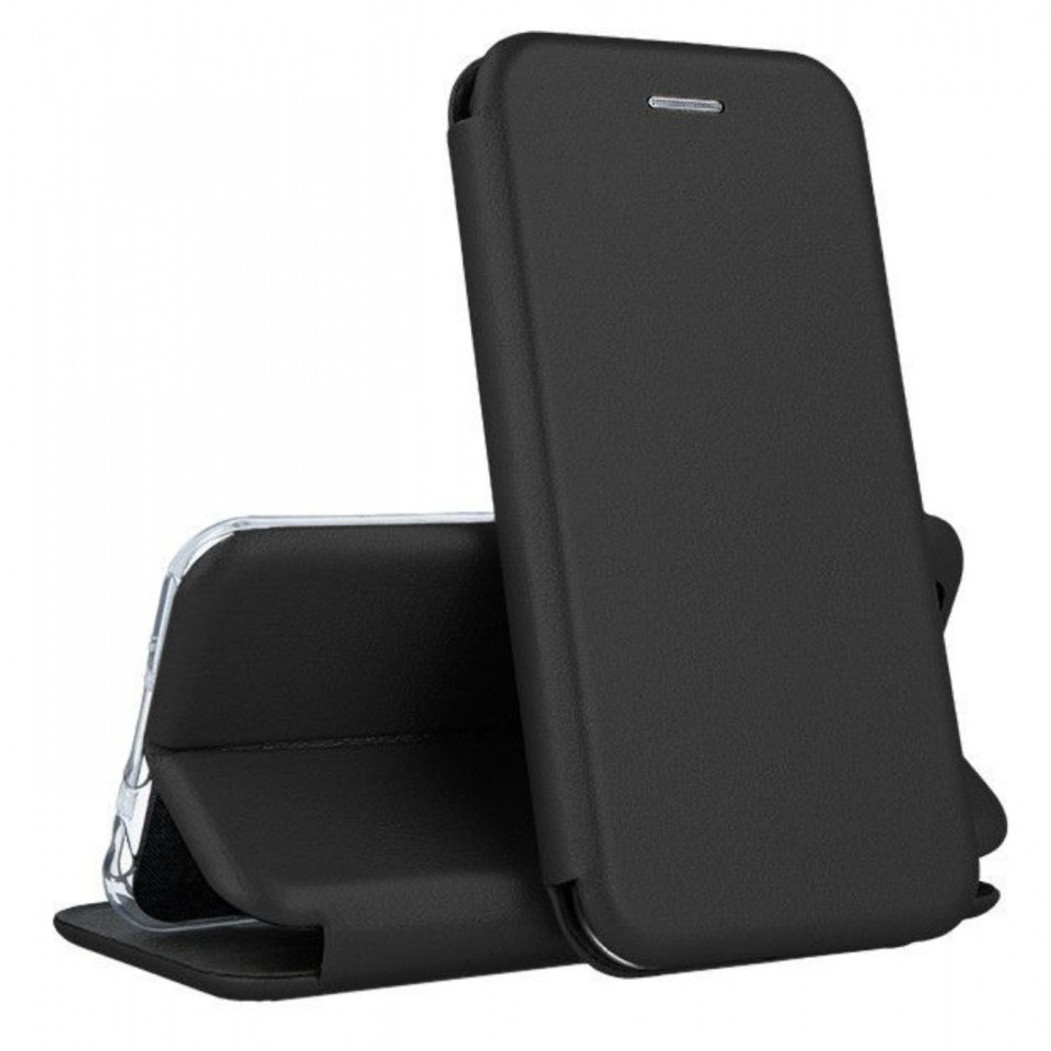 Husa de protectie Flippy compatibila cu Xiaomi Redmi Note 10 Magnet Book Case Negru