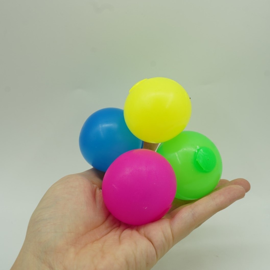 Bila Luminoasa Squishy ball, Lipicioasa, Anti-stress, Model mixt