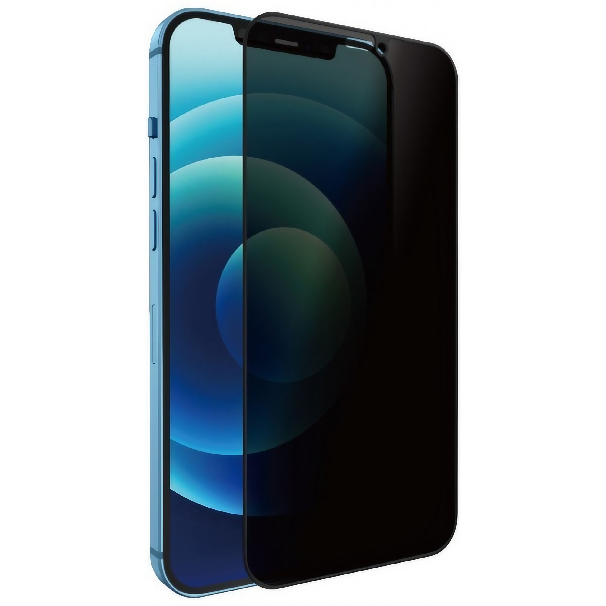 Folie de Protectie, Flippy, compatibila cu Apple iPhone 12 mini, Full Glue, Privacy, Sticla Securizata, Negru Folie de Protectie, Flippy, compatibila cu Apple iPhone 12 mini, Full Glue, Privacy, Sticla Securizata, Negru