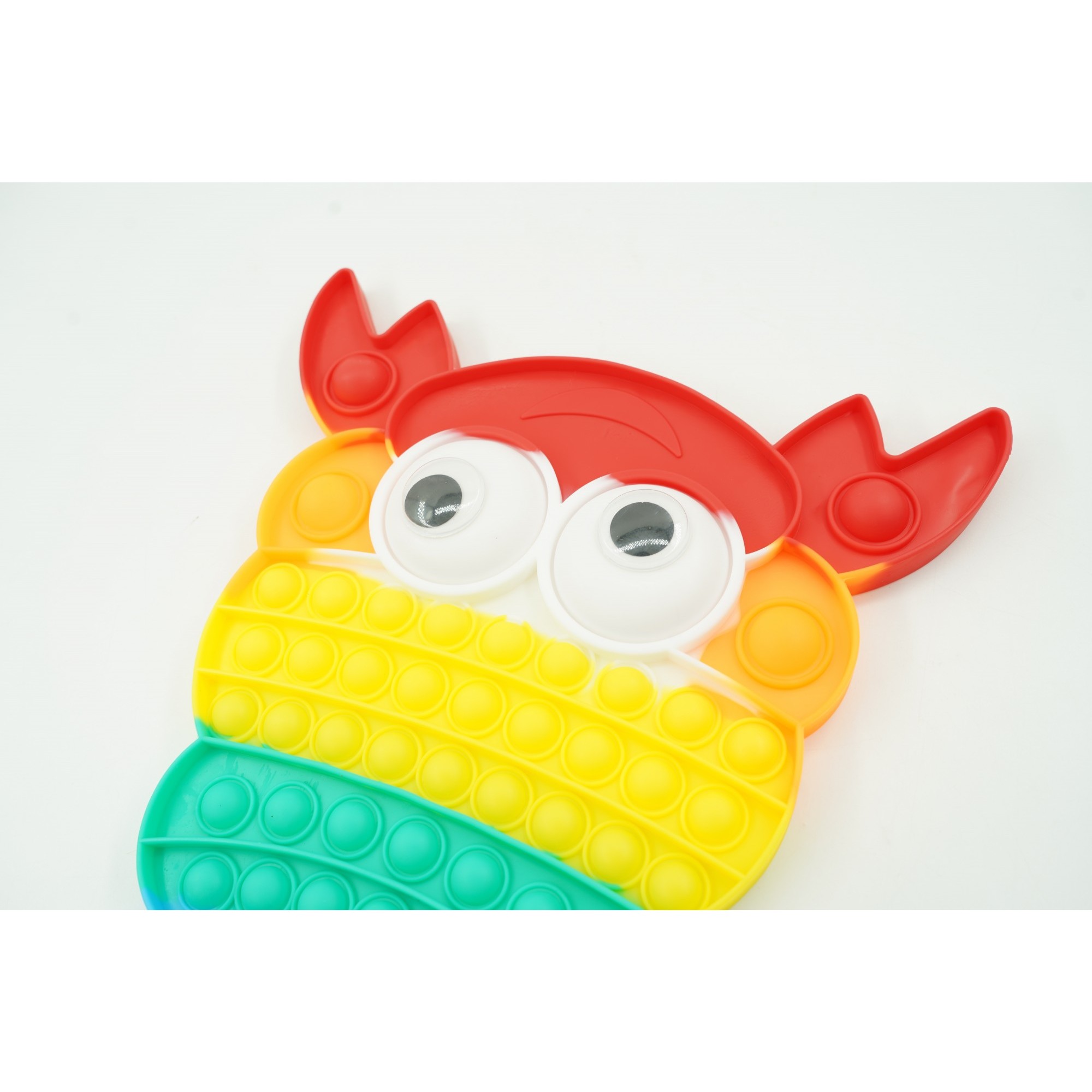 Jucarie antistres din silicon, Flippy, Pop It Now and Flip It, Albina mare, Multicolor
