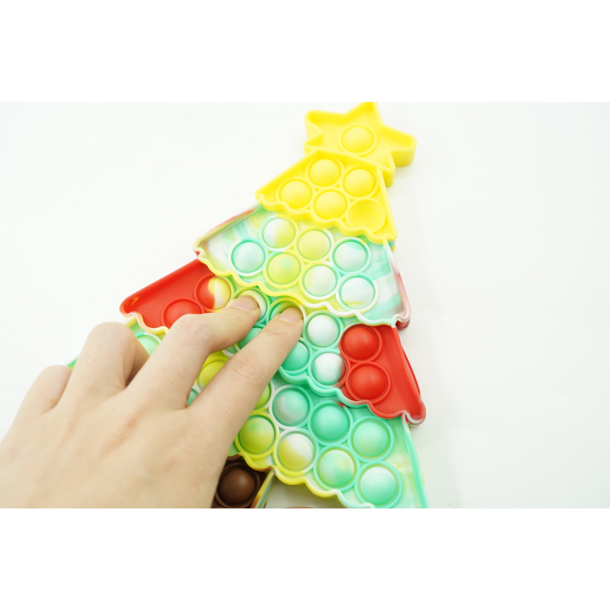 Jucarie antistres din silicon, Flippy, Pop It Now and Flip It, Brad, Multicolor