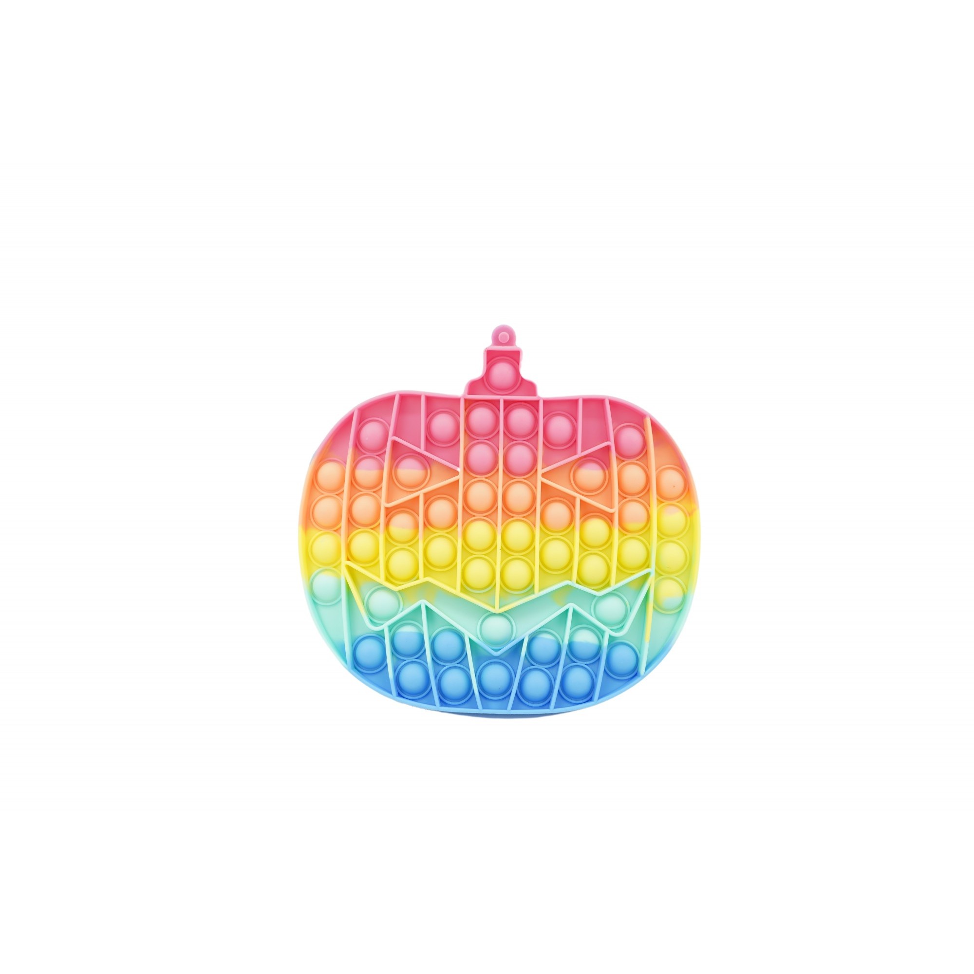 Jucarie antistres din silicon, Flippy, Pop It Now and Flip It, Dovleac Halloween, Multicolor