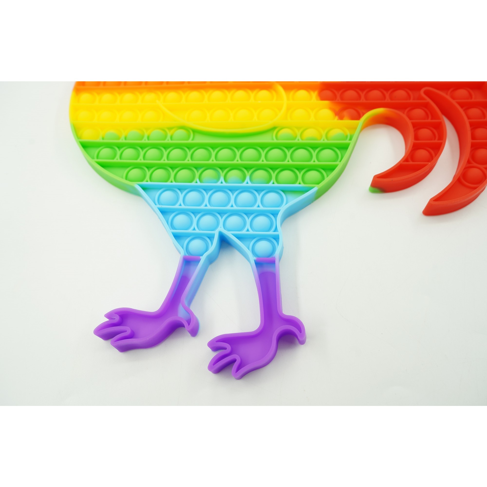 Jucarie antistres din silicon, Flippy, Pop It Now and Flip It, Cocos, Multicolor