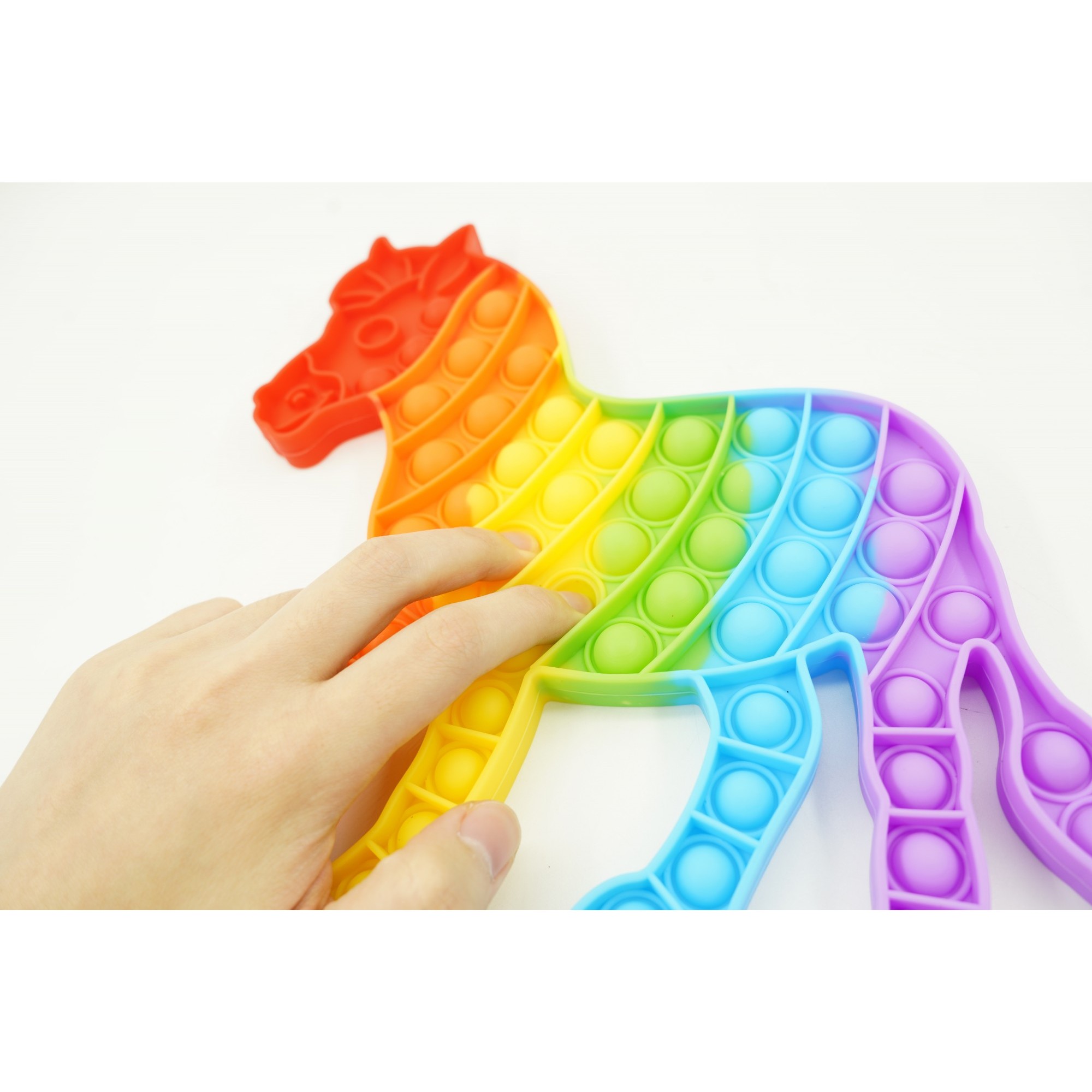 Jucarie antistres din silicon, Flippy, Pop It Now and Flip It, Cal, Multicolor