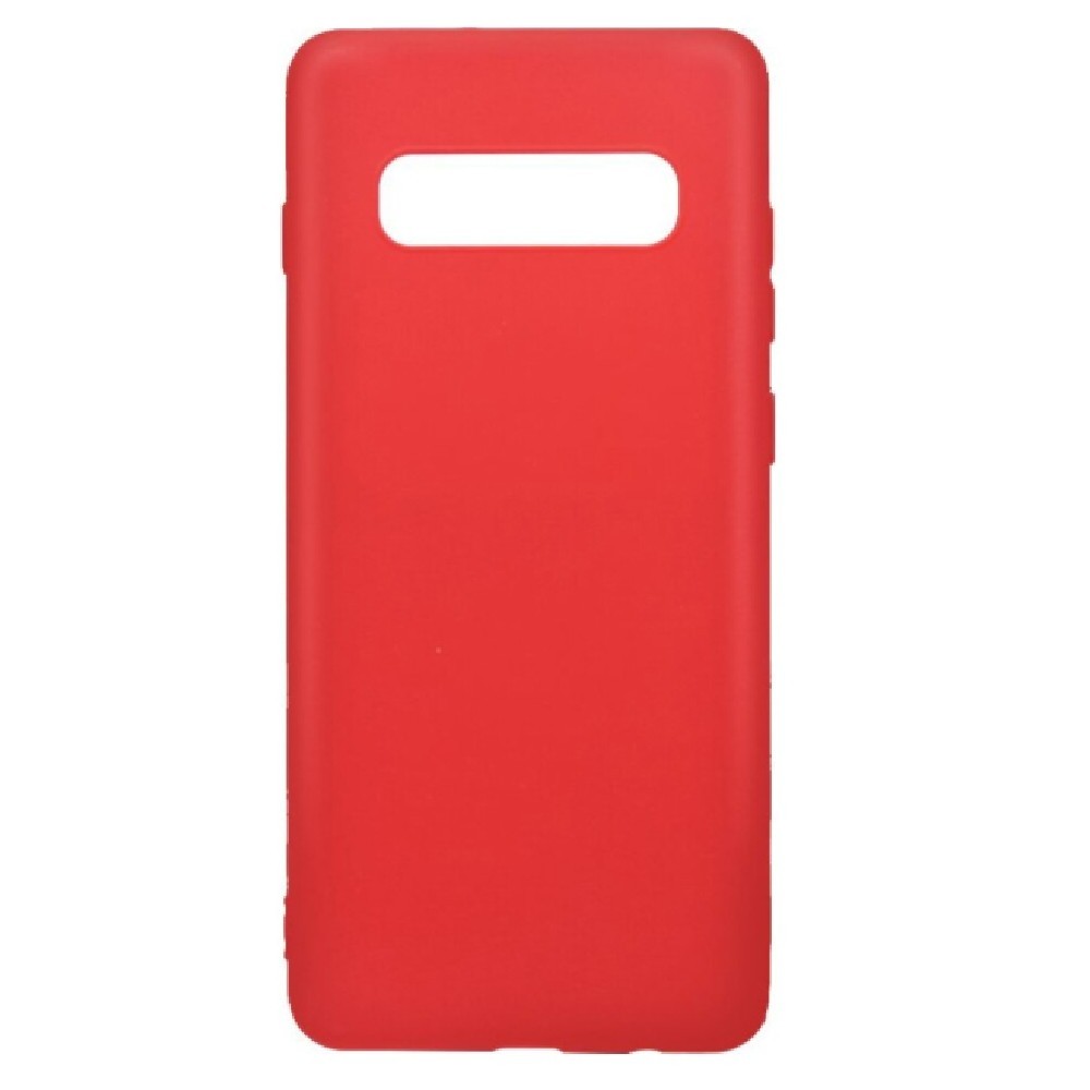 Husa protectie Flippy compatibila cu Samsung Galaxy S10E Matte Tpu Rosu