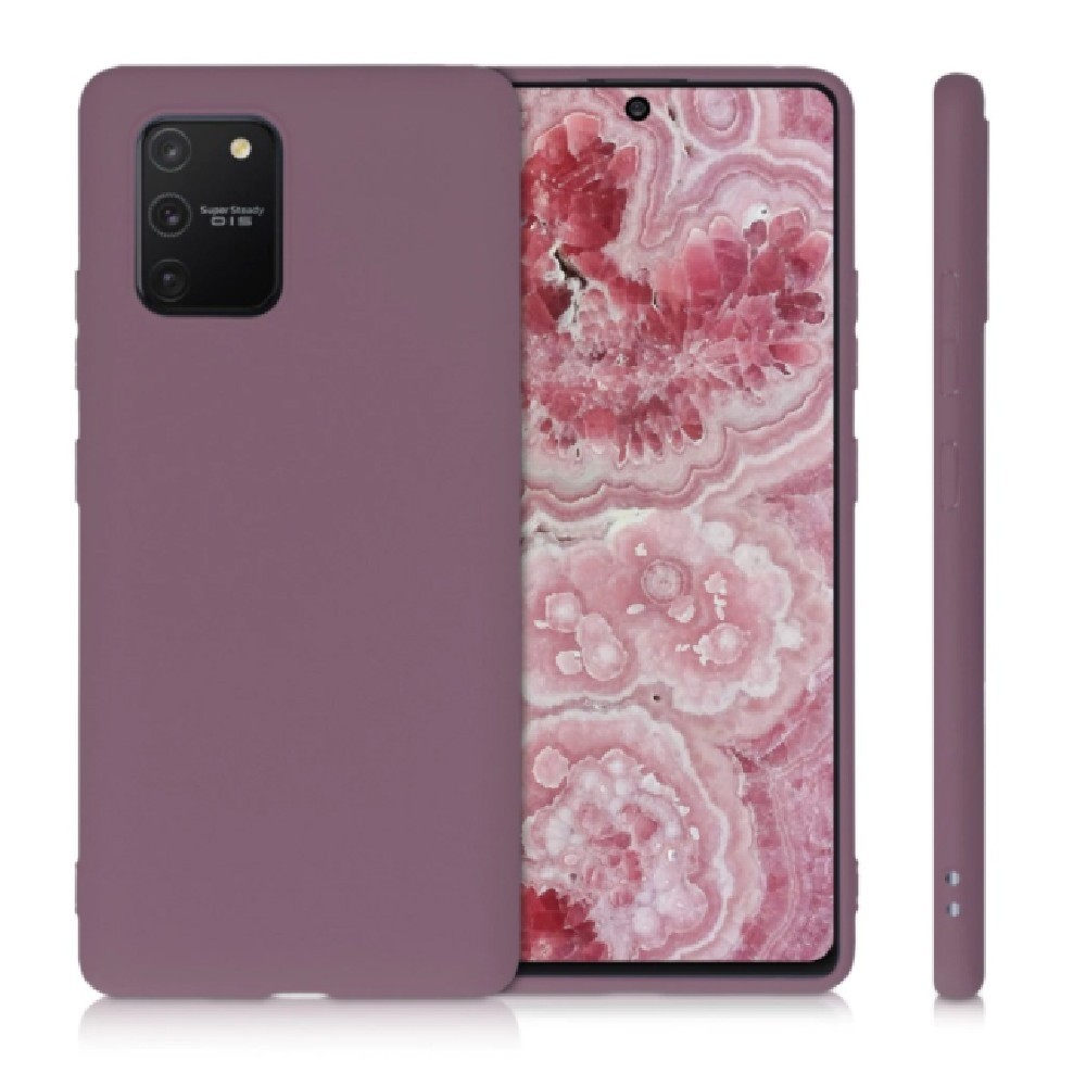 Husa protectie Flippy compatibila cu Samsung S10 Lite Matte Tpu Rosu