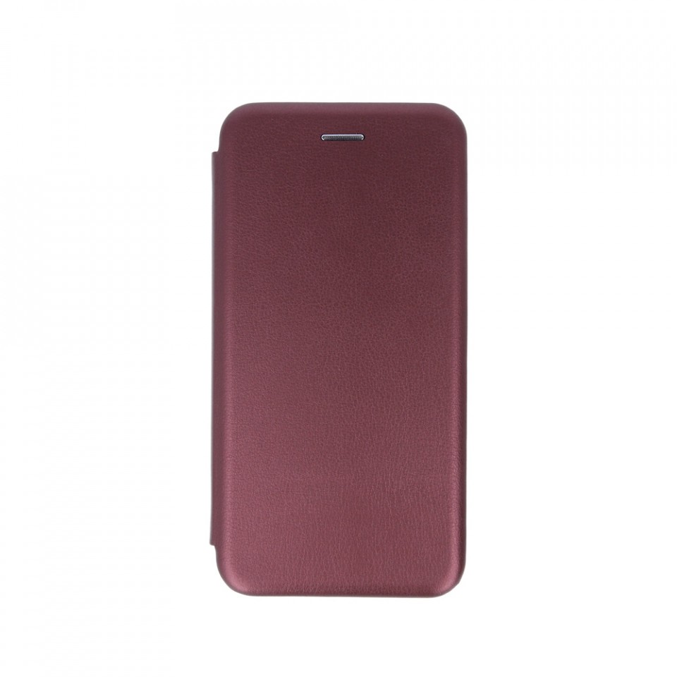 Husa de protectie Flippy compatibila cu Samsung Galaxy S21 Ultra Magnet Book Case Bordeaux
