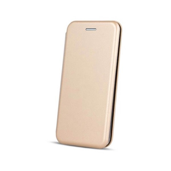 Husa de protectie Flippy compatibila cu Xiaomi Redmi Note 10 Magnet Book Case Auriu
