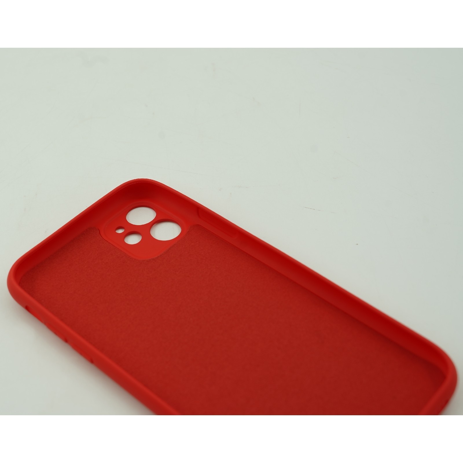 Husa protectie Flippy compatibila cu Apple iPhone XS Max Liquid Silicone Rosu