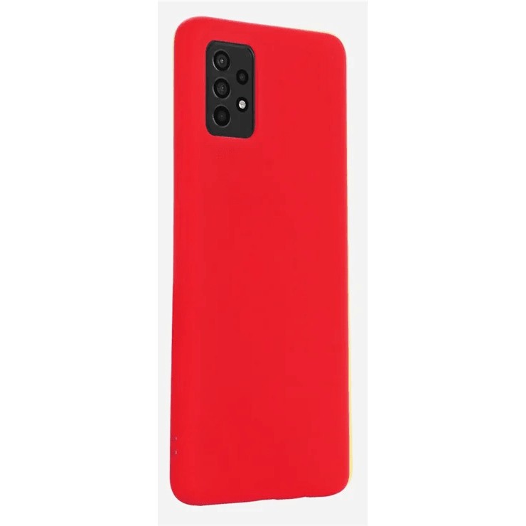 Husa de Protectie, Flippy, pentru Samsung Galaxy A52, din Silicon Lichid, Rosu Husa de Protectie, Flippy, pentru Samsung Galaxy A52, din Silicon Lichid, Rosu