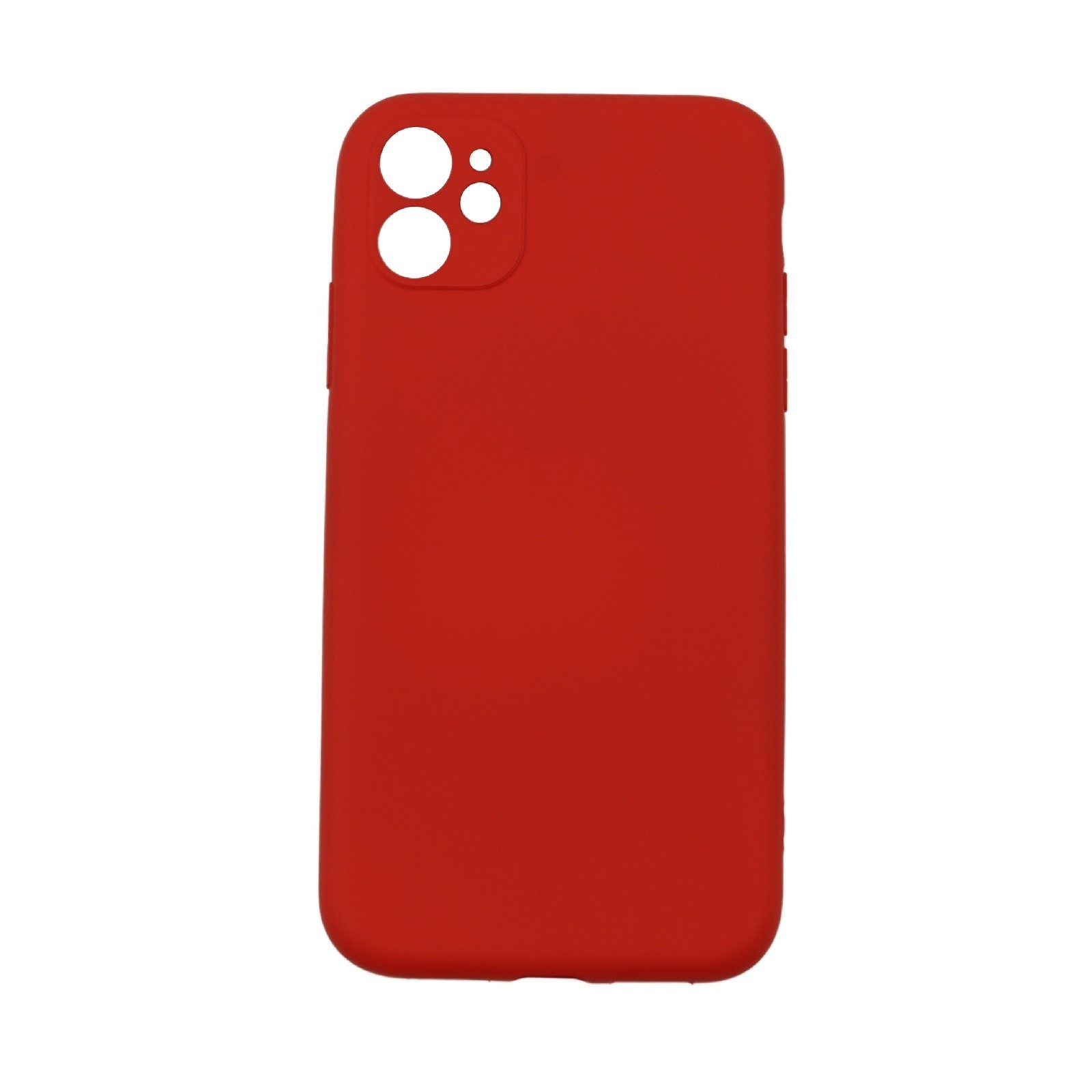 Husa protectie Flippy compatibila cu Huawei Y7 2019 Liquid Silicone Case Rosu