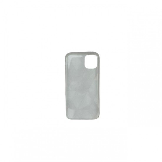 Husa protectie Flippy pentru Samsung Galaxy A02S Soft IMD TPU Marble Geometric Albastru