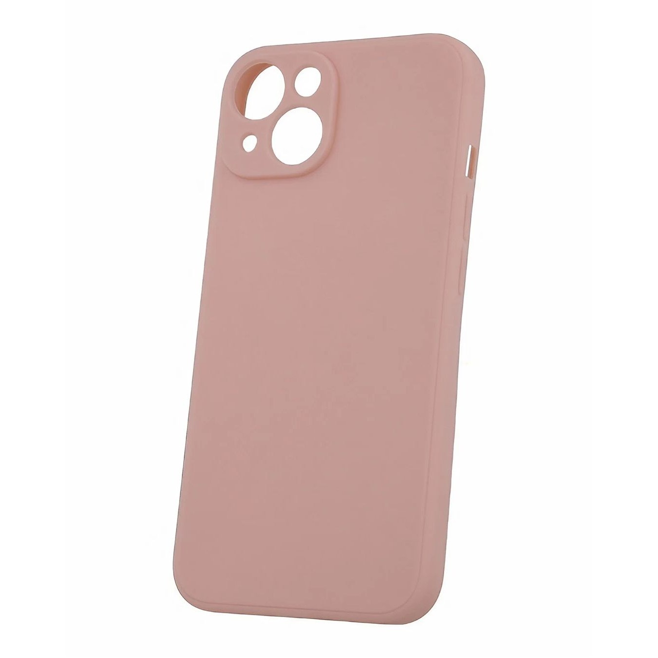 Husa protectie Flippy compatibila cu Apple iPhone 13  Liquid Silicone Roz