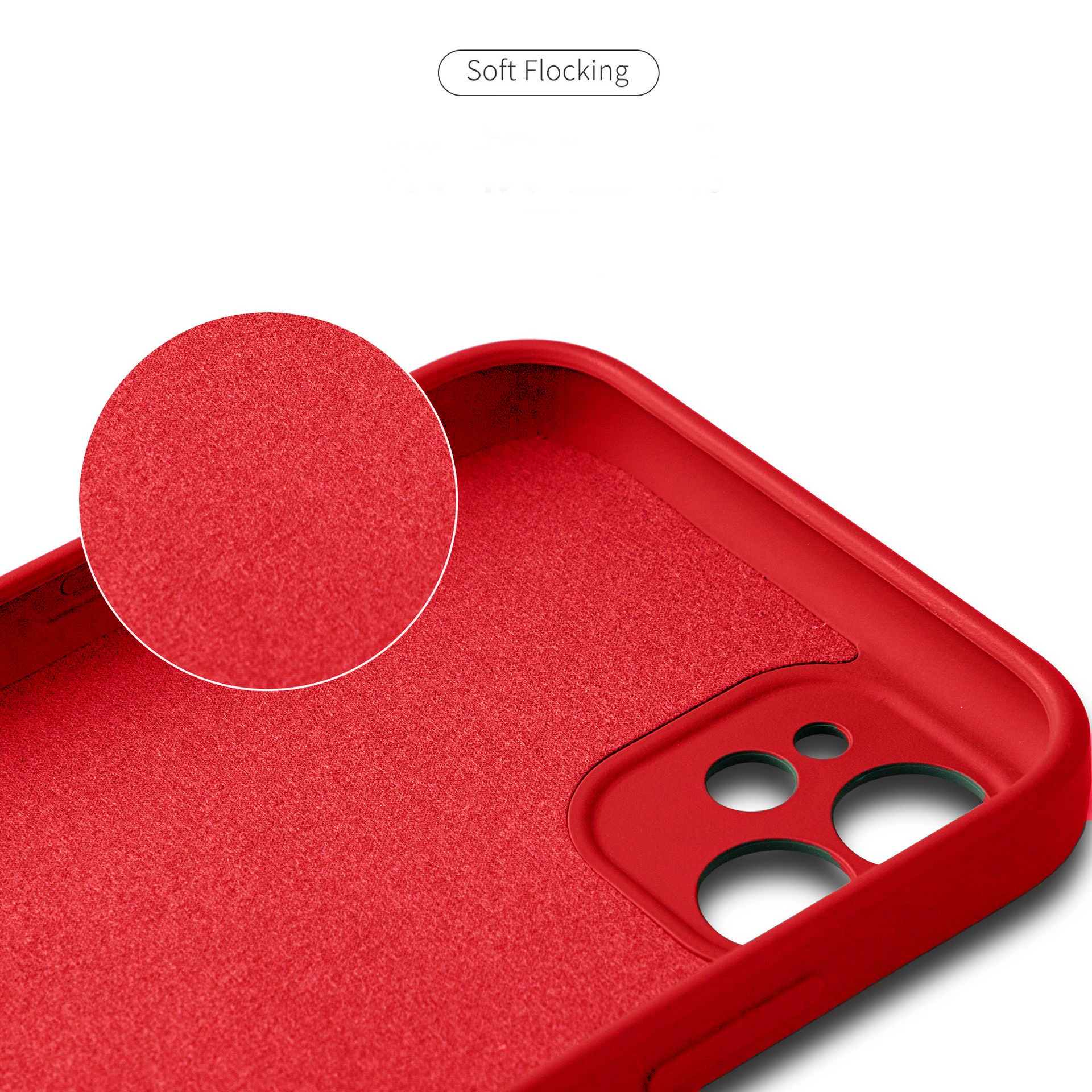 Husa pentru Huawei NOVA 9 SE, Flippy, Silicone Ring, cu Suport Rotativ Magnetic, Rosu