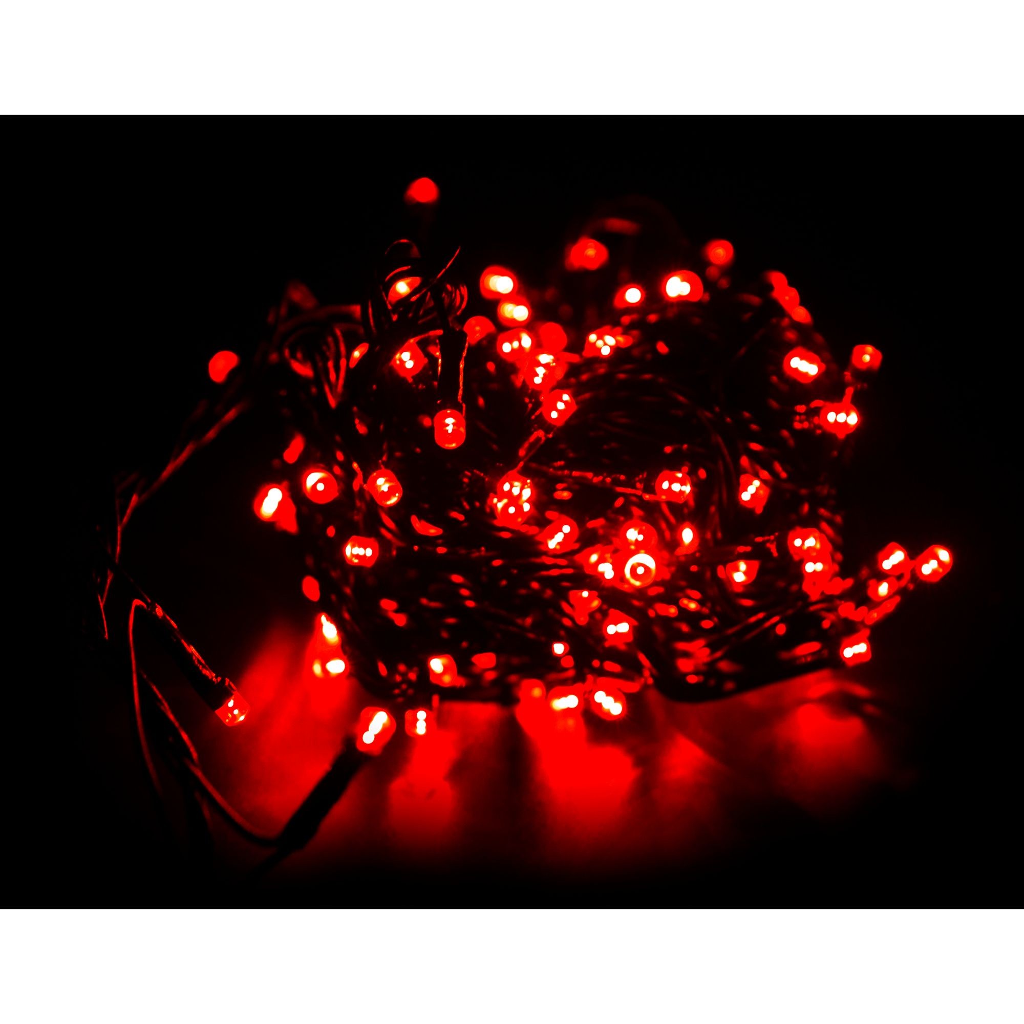 Instalatie de Craciun Tip Sir 9 m 100 LED -uri Rosu
