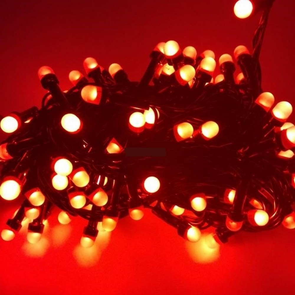 Instalatie de Craciun Tip Sir 24 m 300 LED -uri WP Rosu