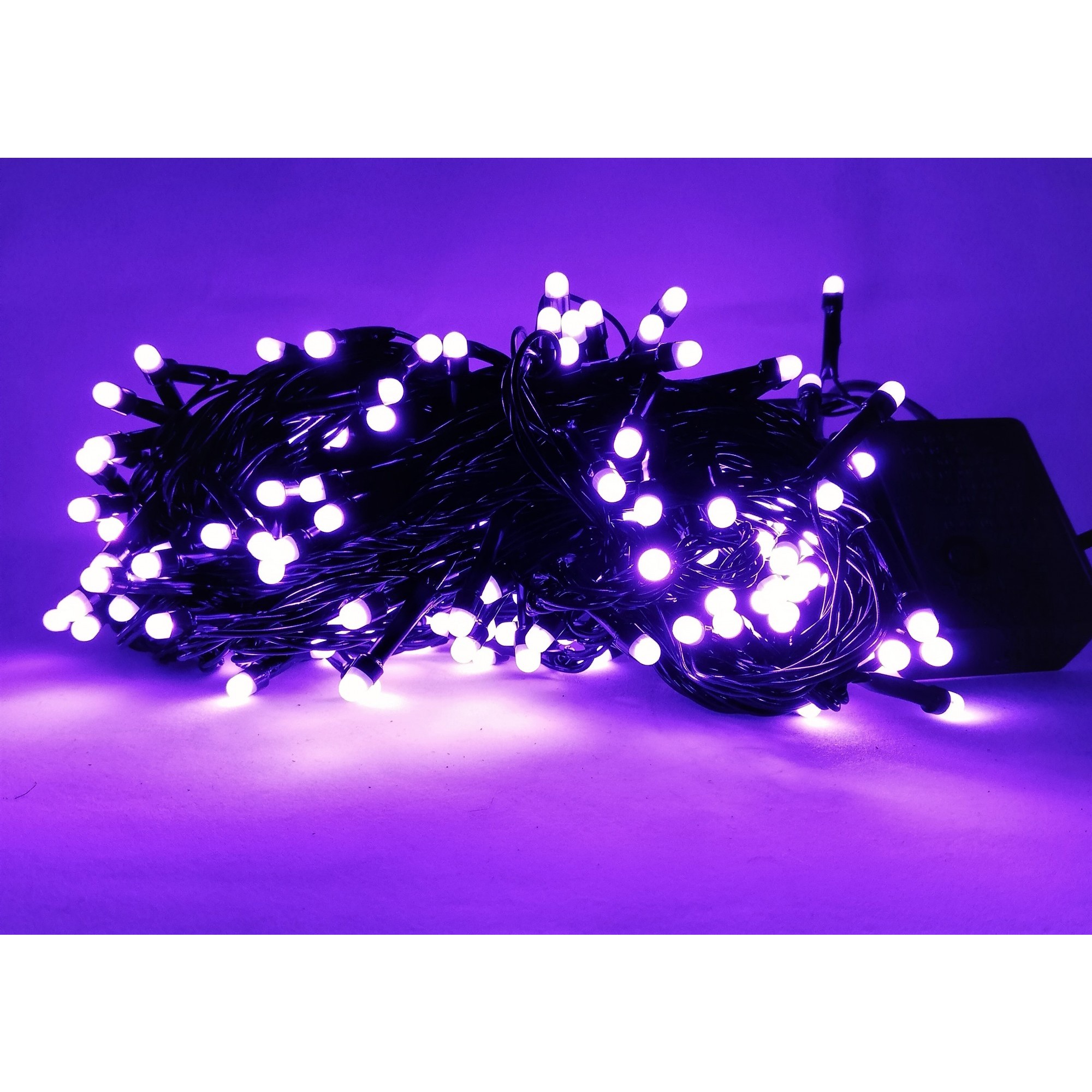 Instalatie de Craciun Tip Sir 13 m 160 LED -uri V8 Violet
