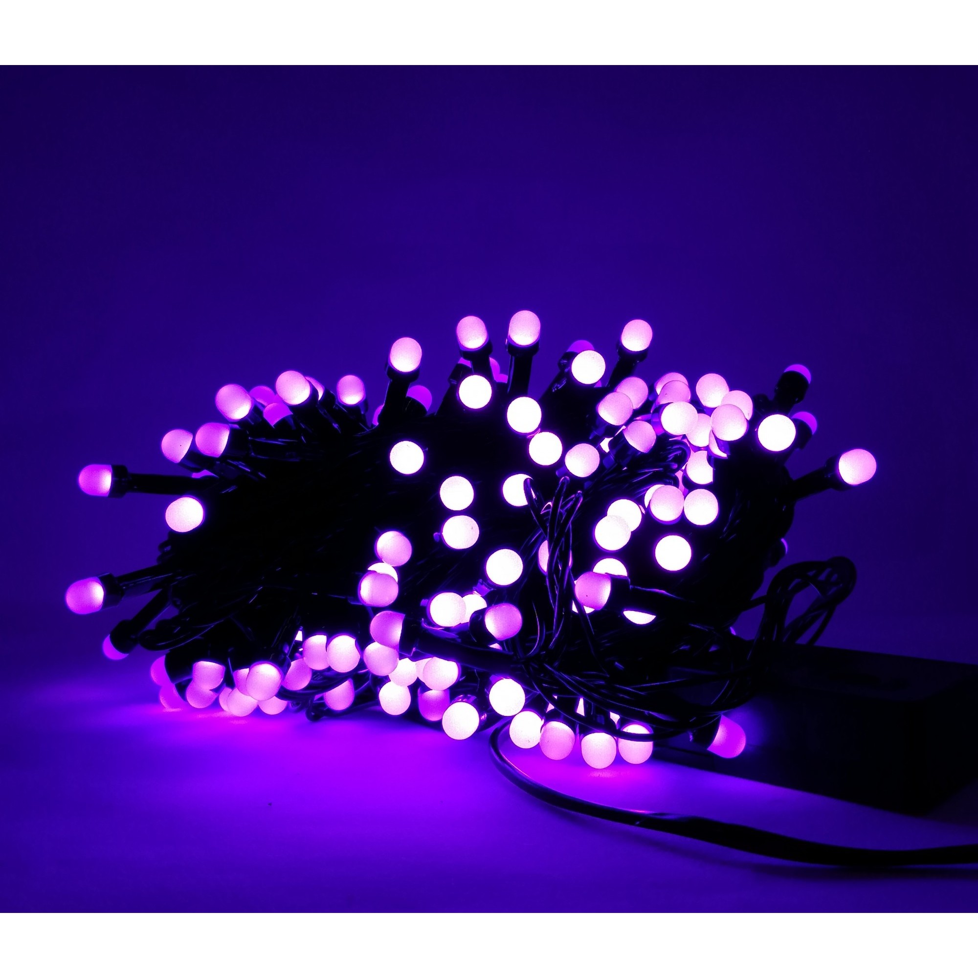 Instalatie de Craciun Tip Sir 13 m 160 LED -uri V8 Violet
