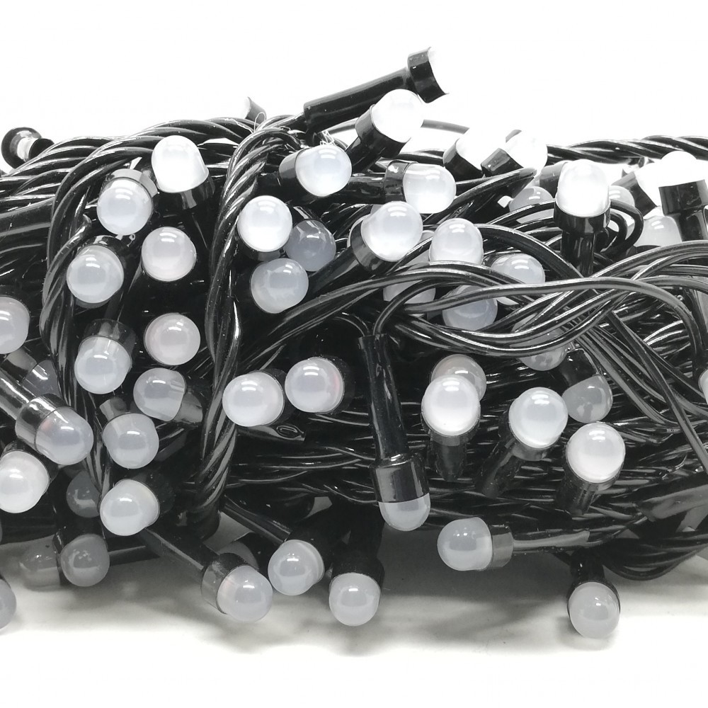 Instalatie de Craciun Tip Sir 50 m 500 LED - uri Mari Rotunde Multicolor