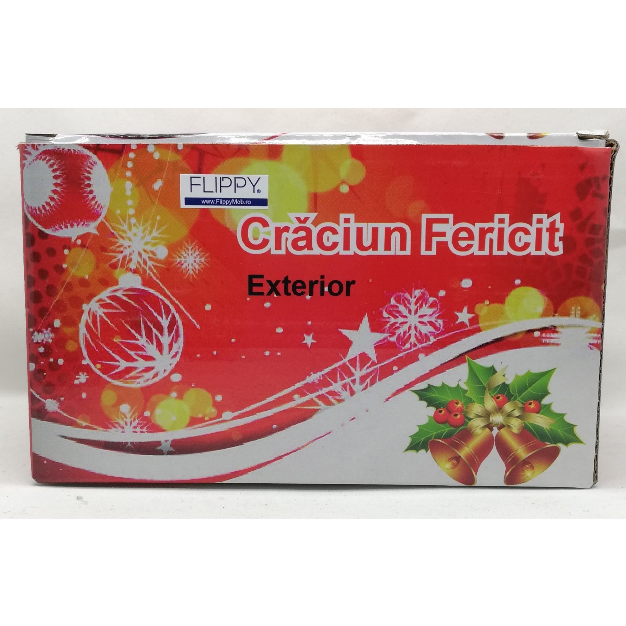 Instalatie de Craciun Tip Franjuri 12 m 300 LED -uri Alb Rece