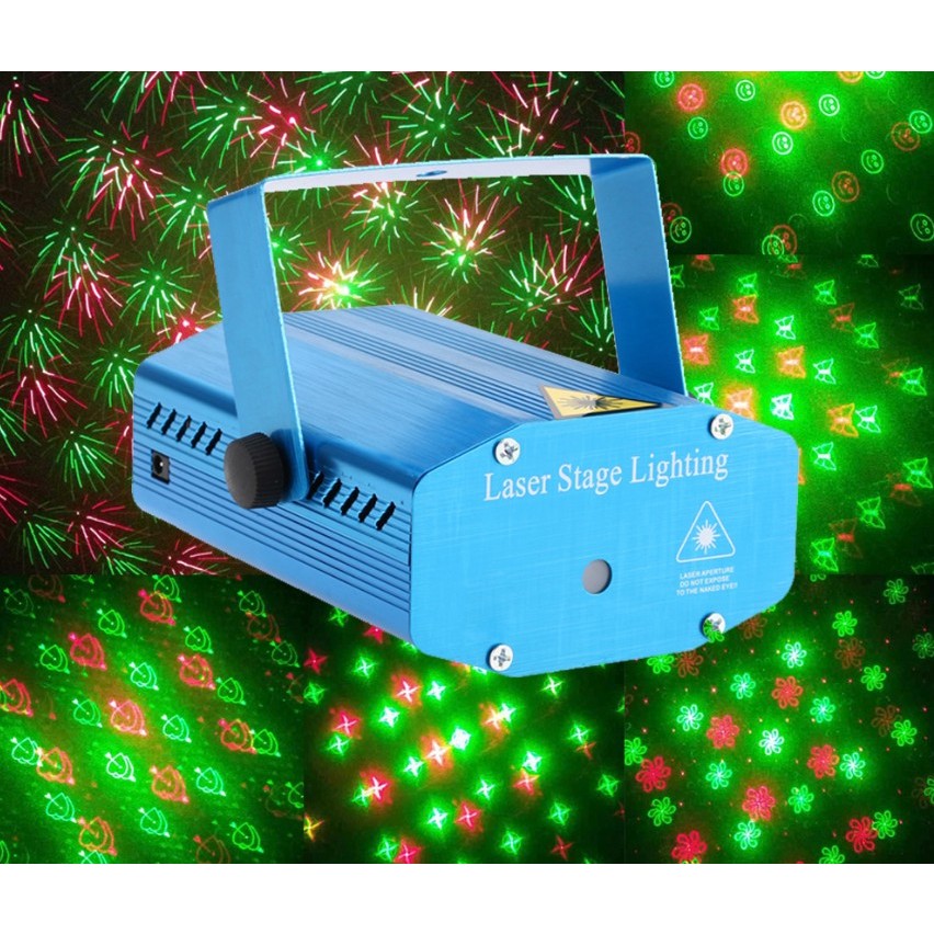 Proiector Laser pentru Interior LED cu 6 Jocuri de Lumini