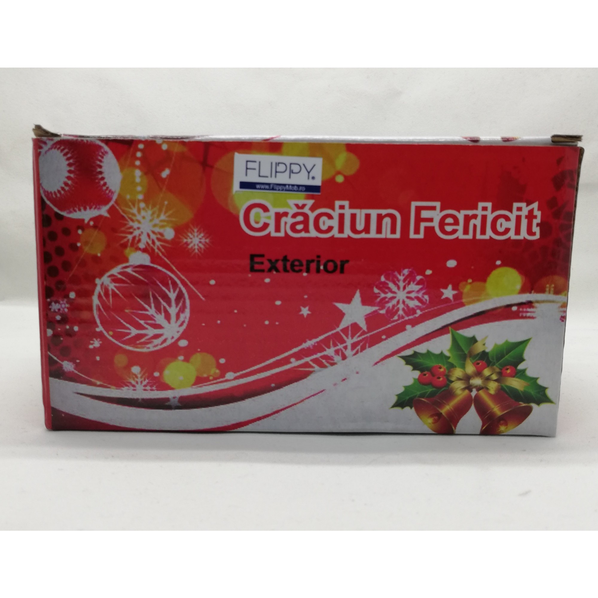 Instalatie de Craciun Muzicala Fir Negru Tip Sir 100 LED -uri Multicolor