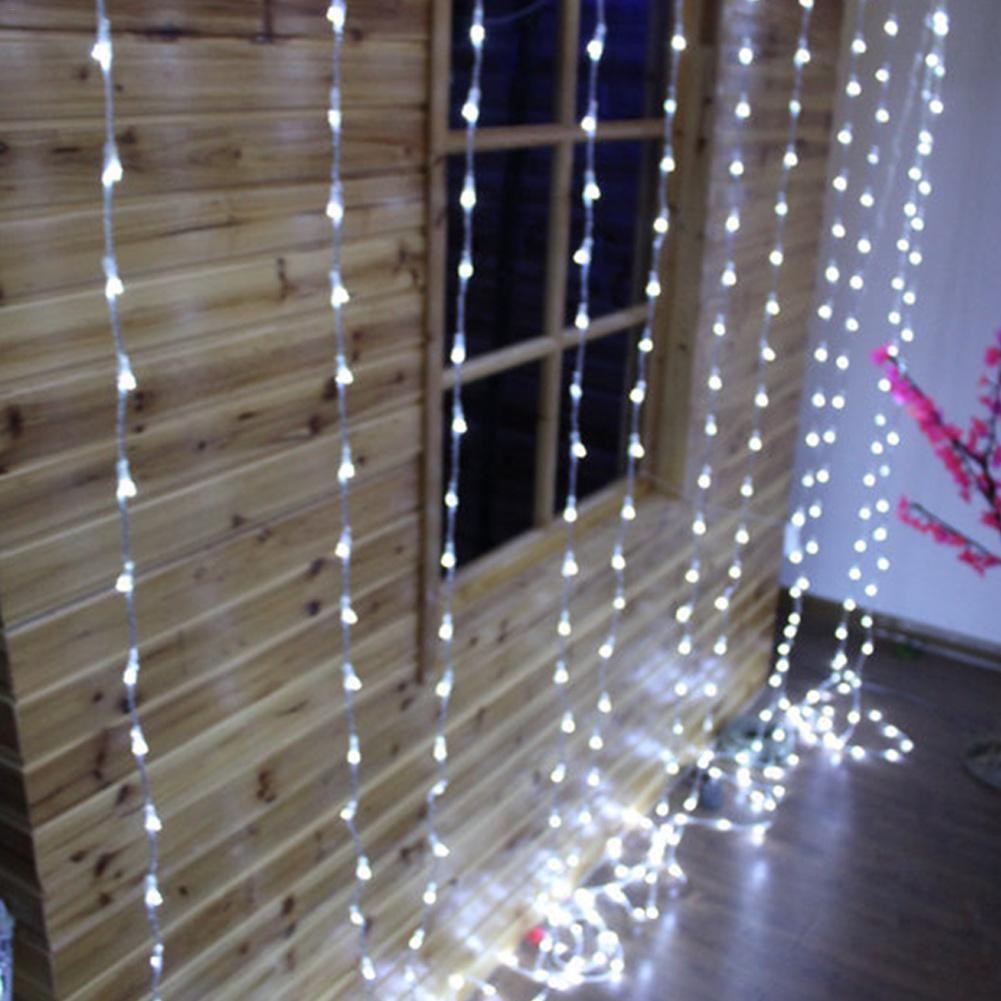 Instalatie de Craciun Tip Ploaie 5 m x 1 m 240 LED -uri Alb Rece Interconectabila