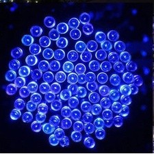 Instalatie de Craciun Tip Ploaie 3 m x 3 m 500 LED -uri Albastru Interconectabila