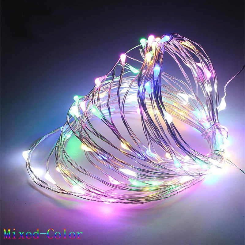 Instalatie de Craciun 3 m 30 LED -uri Fir de Cupru Multicolor