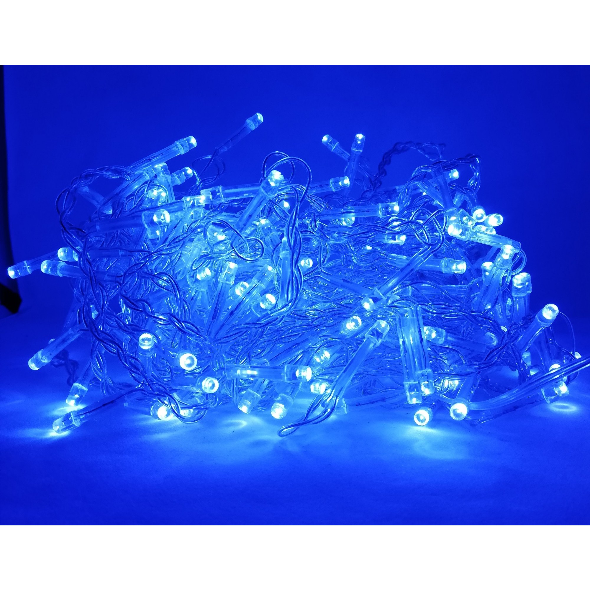 Instalatie de Craciun Tip Franjuri 7 m 200 LED -uri Albastru